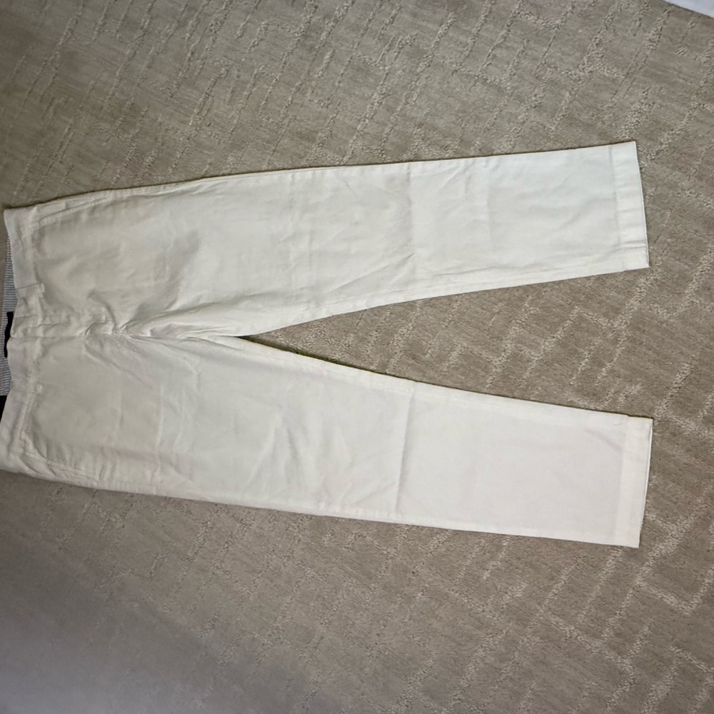 Ralph Lauren White Wide-Leg Trousers - Picture 6 of 10
